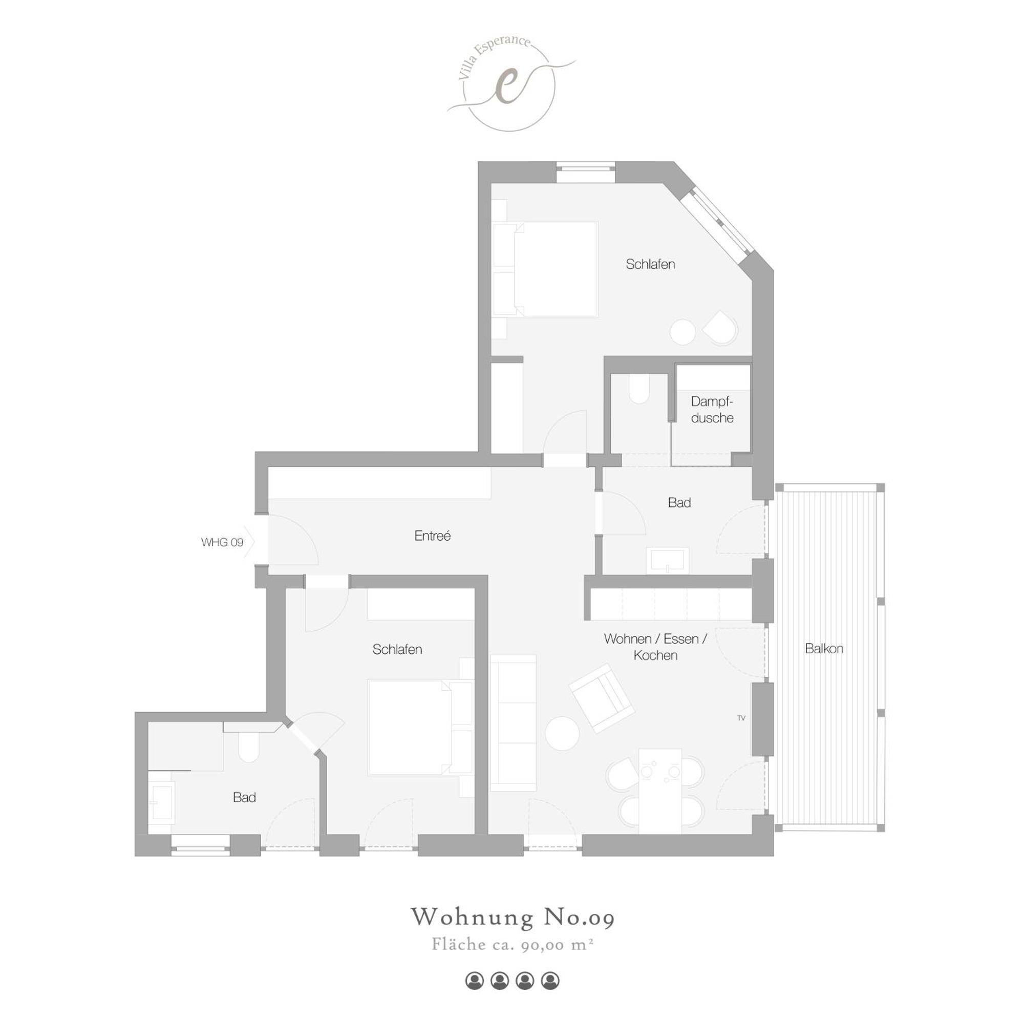 Villa Esperance บินซ์ ห้อง รูปภาพ